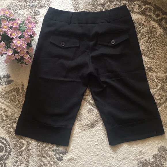 LIMITE Black Dress Shorts Bermuda - Picture 5 of 5